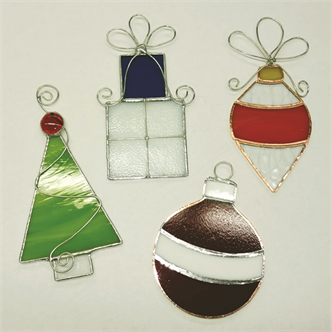 5531. Stained Glass Ornaments - Workshop