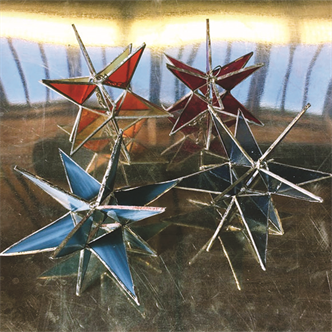 5530. Stained Glass Moravian Star Workshop