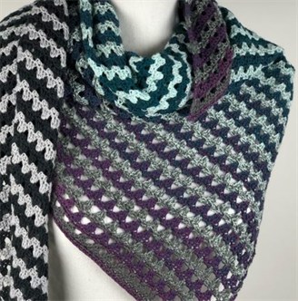 NEW! 308 Crocheted Scarf