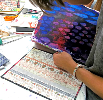 Camp Sawtooth Week 4 July 26-30 AM Half Day (ages 9-12) Drawing & Painting: Exploring Mixed Media