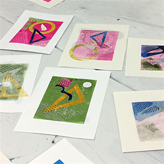 Camp Sawtooth Week 4 July 26-30 AM Half Day (ages 9-12) Printmaking: Layers, Colors, & Shapes
