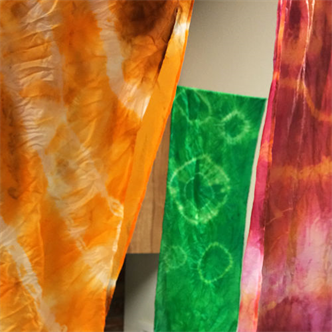ONLINE Teen Silk Scarf Dyeing Class for Two