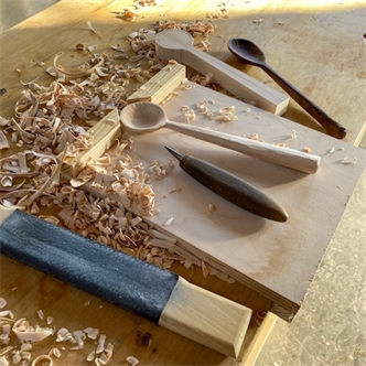 950 *ONLINE* Spoon Carving Series: Poplar Spoon!