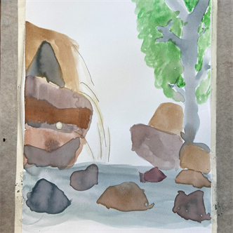 Youth/Adult Drawing & Painting: Watercolor & Landscape Paint Out! Workshop (ages 6-12)