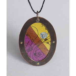 5550. Taste of Art - Jewelry - Mapping Nature - Pendant