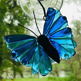 Adult/Youth Fused Glass Butterfly Workshop (ages 6+ with adult)