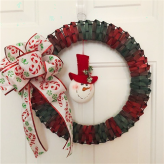 Youth/Adult Christmas Wreath Weaving Workshop (8+ with adult)