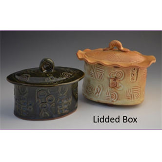 2250 Taste of Art Ceramics -  Lidded Box