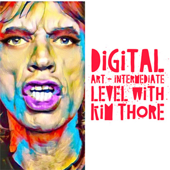 185. A. Intermediate Digital Arts w/ Kim Thore
