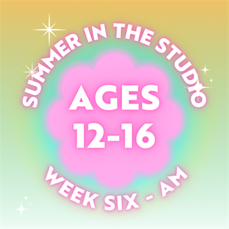 Play with Clay: Handbuilding Ceramics | Ages 12-16 | Week 6 AM
