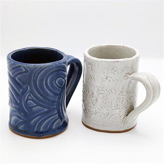 2250 Taste of Art Ceramics - Pair of Mugs