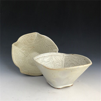 2251 Hands On Clay - Pair of Bowls