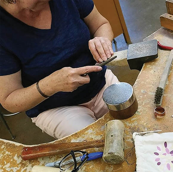 Beginning Metals Jewelry Fabrication Class Detail Sawtooth School