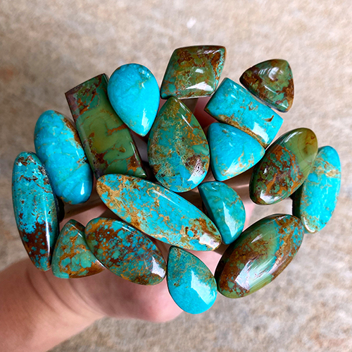 Class Image Lapidary - Turquoise Cabbing