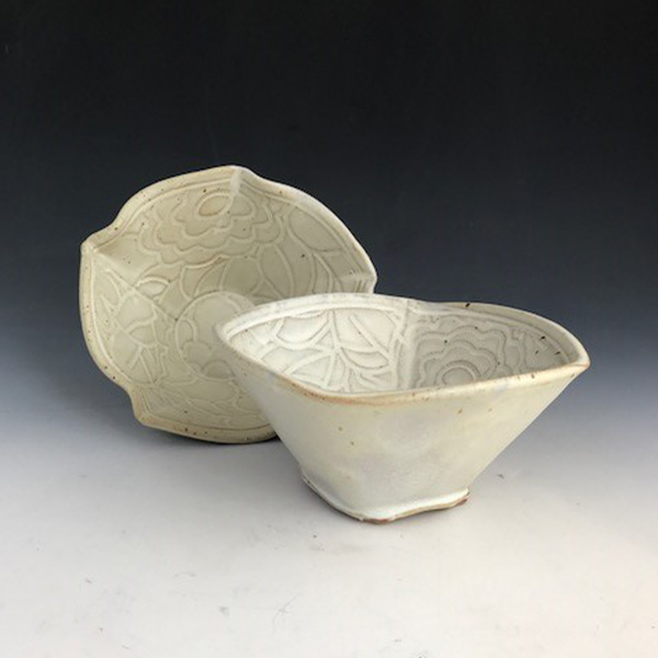 Class Image Taste of Art Ceramics - Pair of Soup Bowls