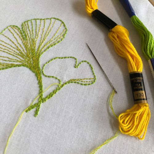 Class Image Embroidery & Botanicals