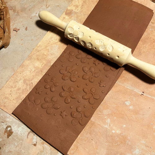 9739 Turn A Textured Rolling Pin Class Detail Sawtooth School for