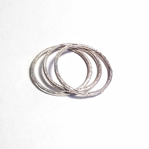 Class Image Taste of Art - Stackable Hammered Rings!