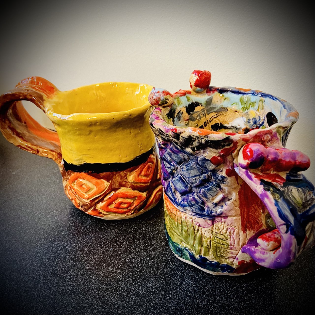 Class Image B. Youth/Adult Ceramics-Pair of Mugs Workshop (ages 6+)