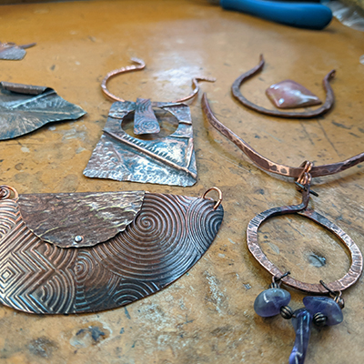 Class Image Beginning Jewelry Fabrication: Back to the Basics