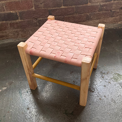 Class Image Woven Footstool