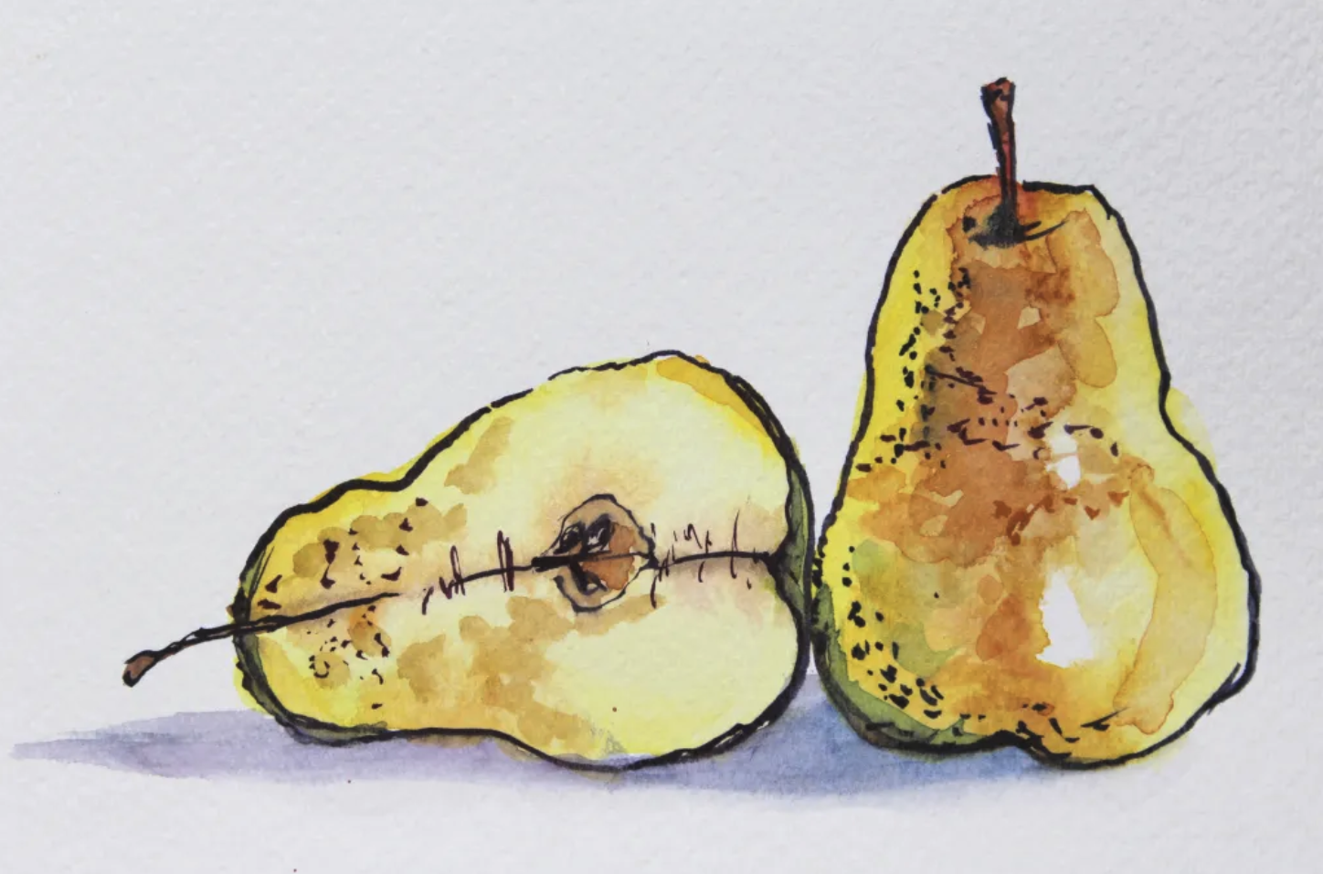 Class Image Spring Break | Watercolors: Still Life Illustrations I  | Ages 9-11