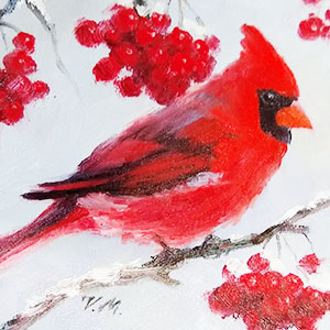 Class Image Painting Birds for Beginners