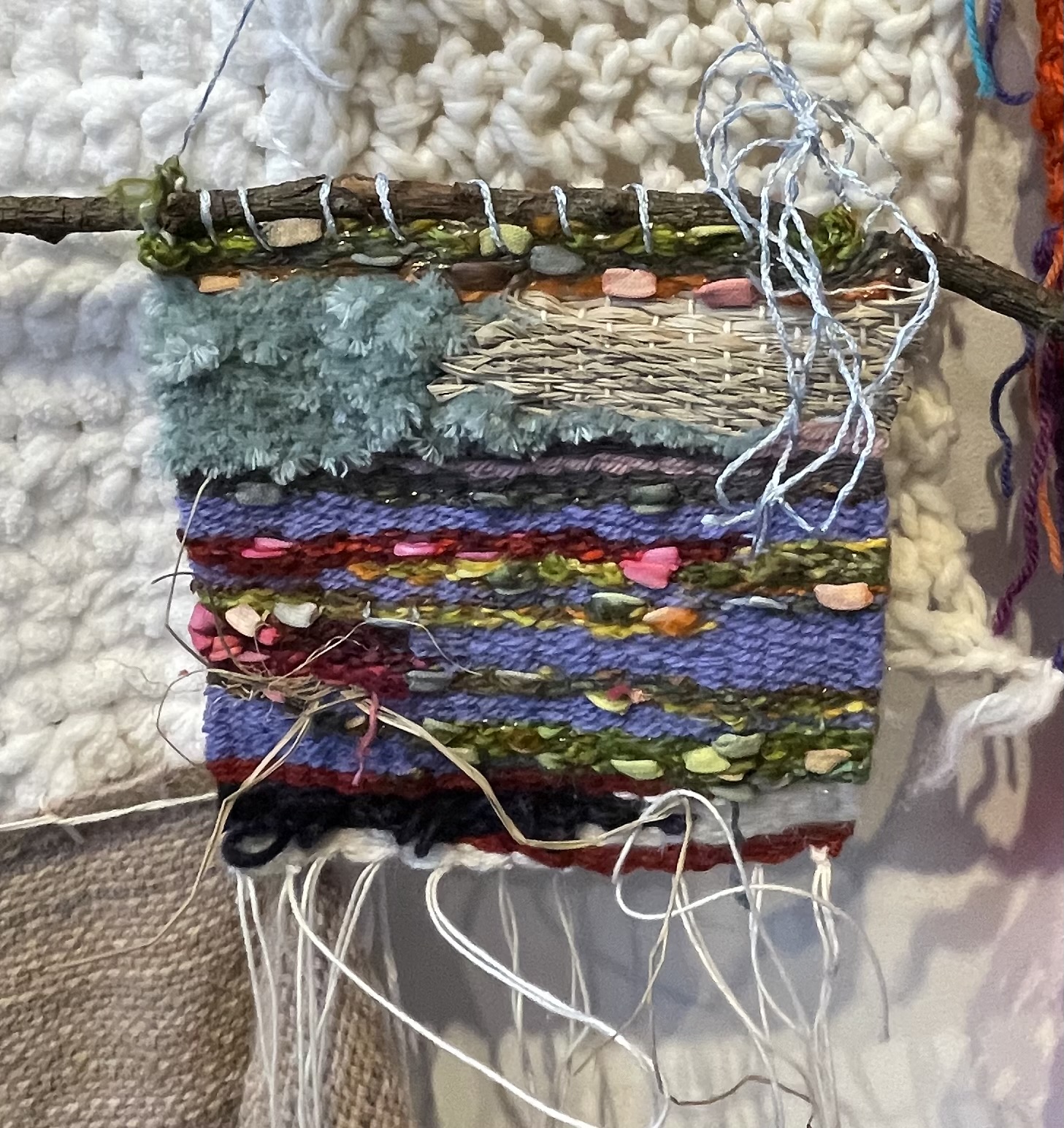 Class Image Taste Of Art:  Frame Loom Weaving
