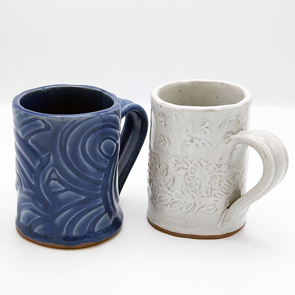 Class Image Hands On Clay - pair of mugs