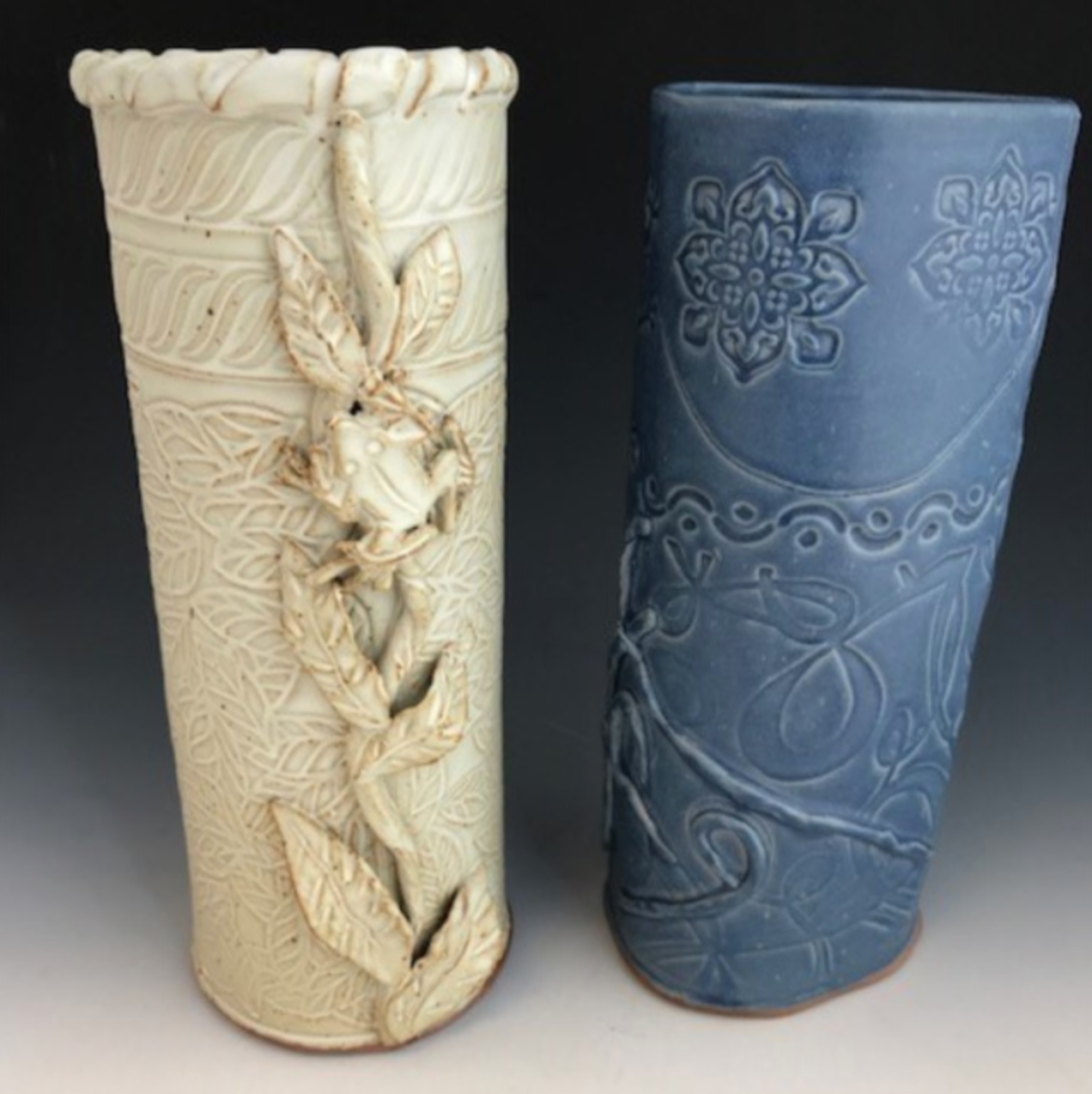 Class Image Hands On Clay - Tall Vase