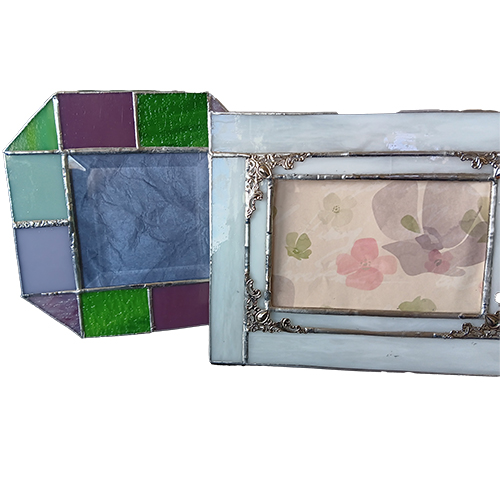 Class Image Stained Glass Picture Frame