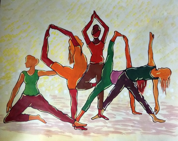 Class Image Community Yoga and Art