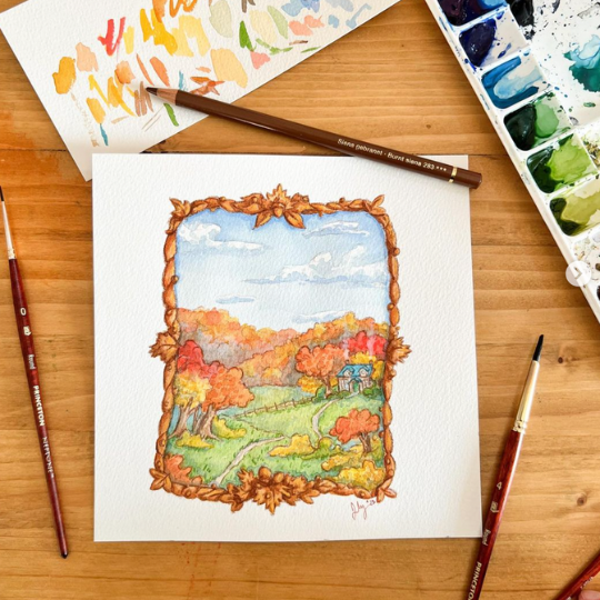 Class Image Fall Landscapes Workshop | Ages 9-13