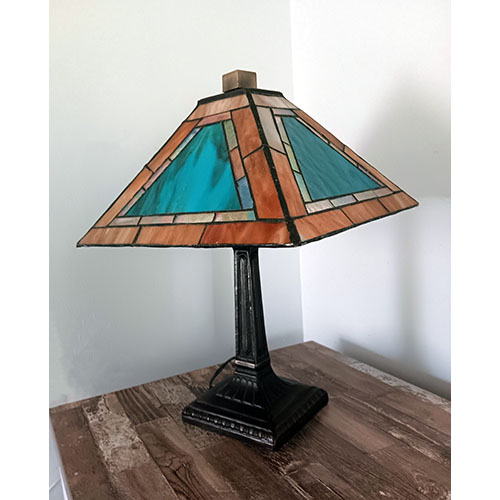 Class Image Stained Glass Lamp