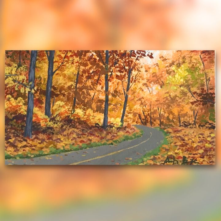 Class Image Painting through the Seasons | Homeschool | 6-8