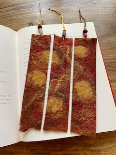 Class Image Felted Bookmark