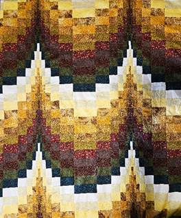 Class Image Bargello Quilted Wall Hanging