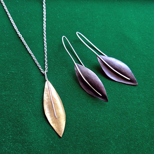Class Image Stunning Leaf Jewelry Workshop