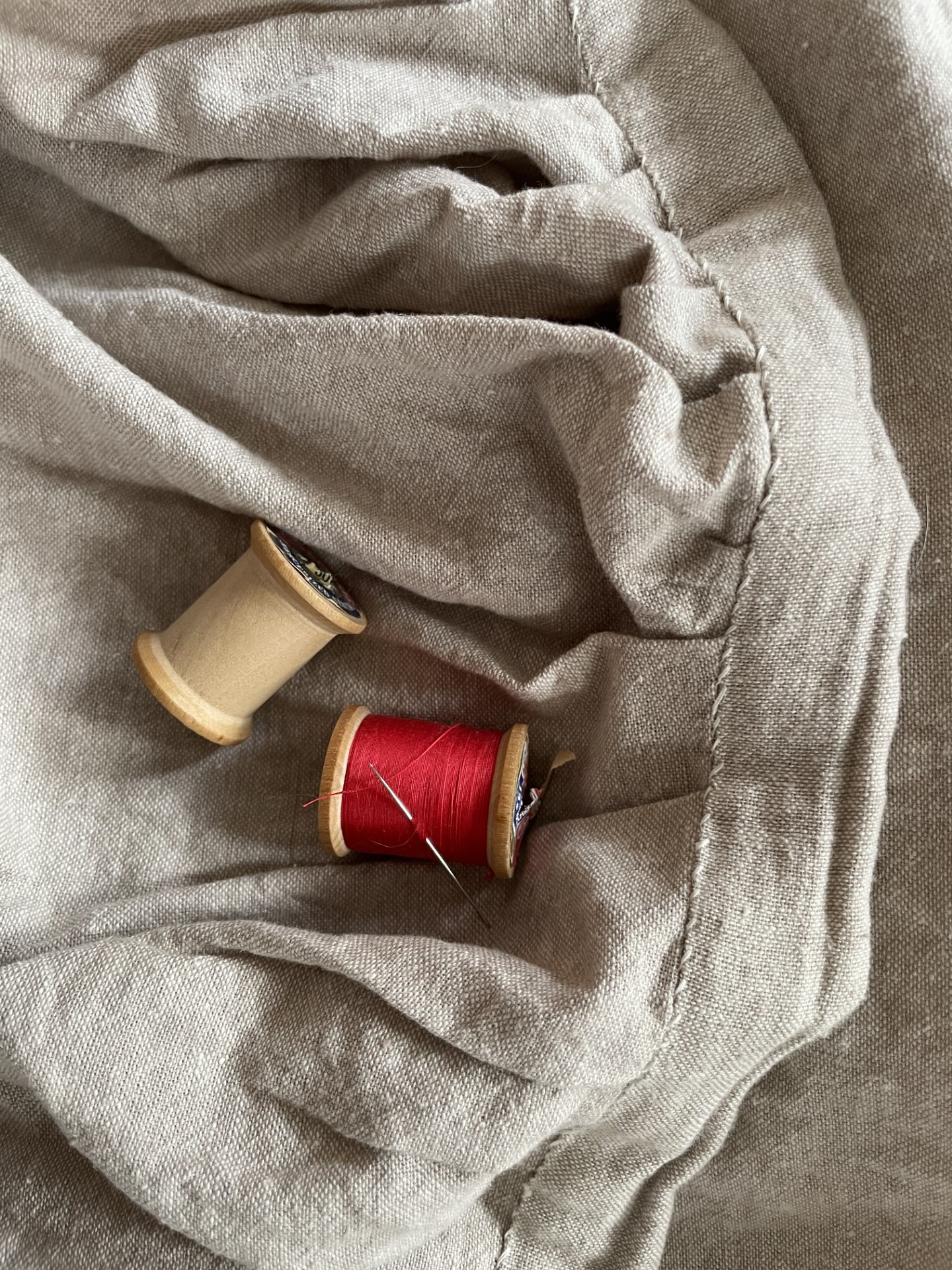 Class Image Hand Sewing: Strait Stitching