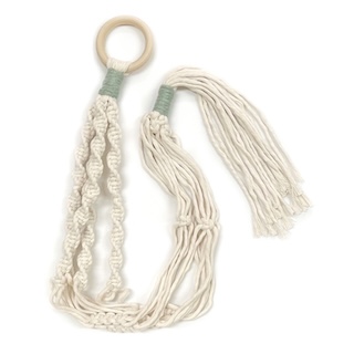 Class Image Macrame Spiral Plant Hanger