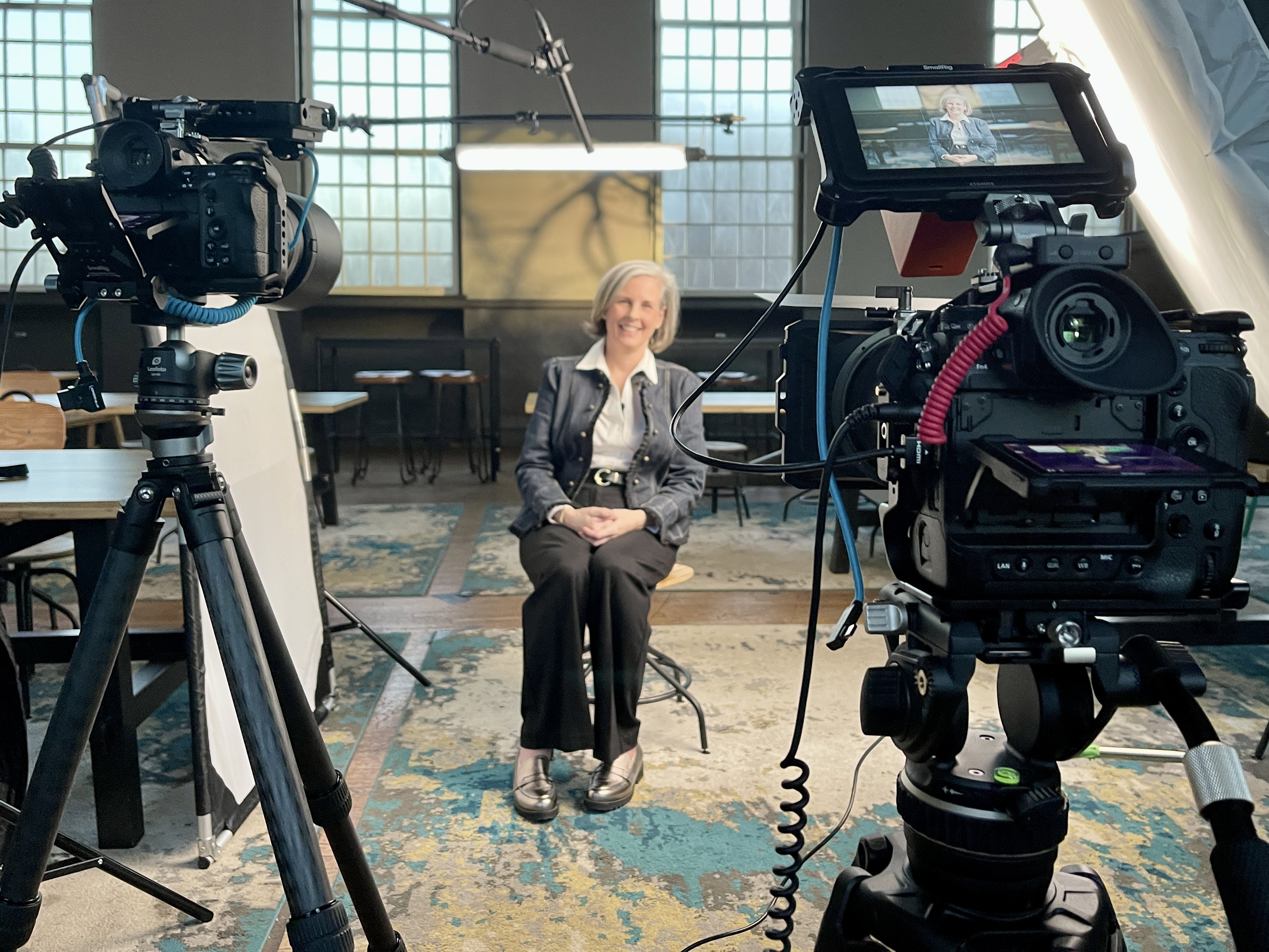 Class Image *NEW* SBC: Light, Shoot, Edit a Video Interview